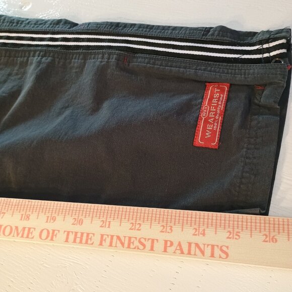 WearFirst Boy Medium Cargo Utility Pant 9 Zip Pocket 70% Cotton Adjustable Waist - Picture 7 of 8